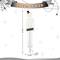 Glitzhome® 60" Halloween "WELCOME" Metal Dangling Skeleton Yard Stake